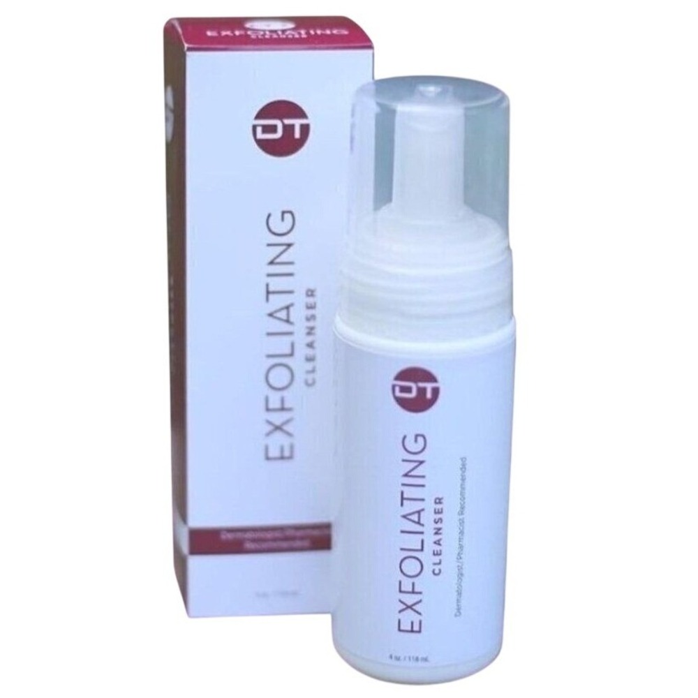 DT Exfoliating Cleanser 4 oz‎ 118 ml Dermatologist Recommend Foaming Wash New Z4